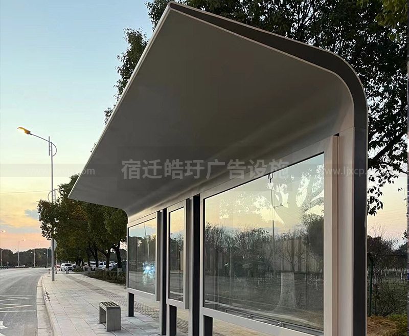 公交候車(chē)亭安裝案例