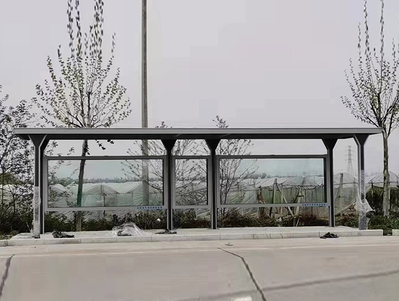 候車(chē)亭安裝效果案例